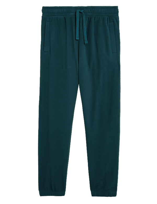 Marks and spencer fleece joggers best sale