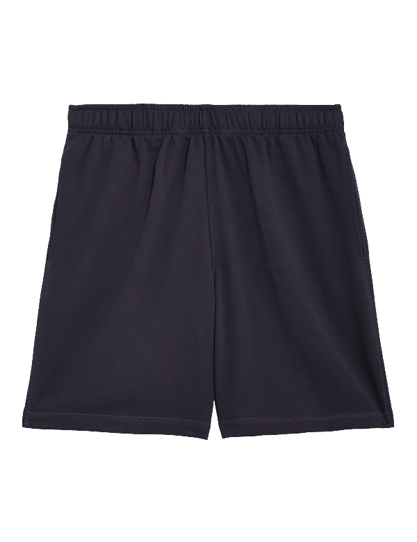 Cotton Mix Plain Regular Fit Short