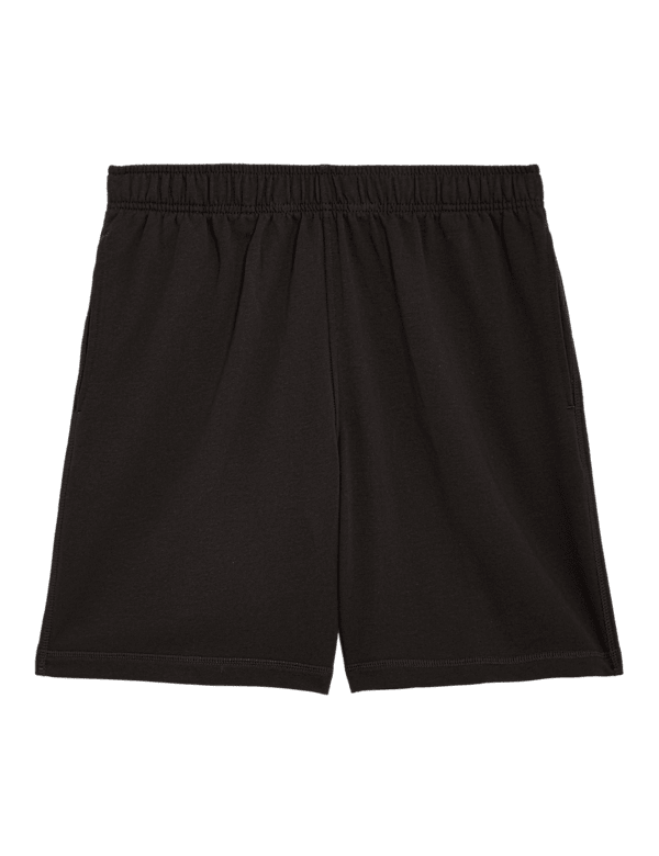 Cotton Mix Plain Regular Fit Short