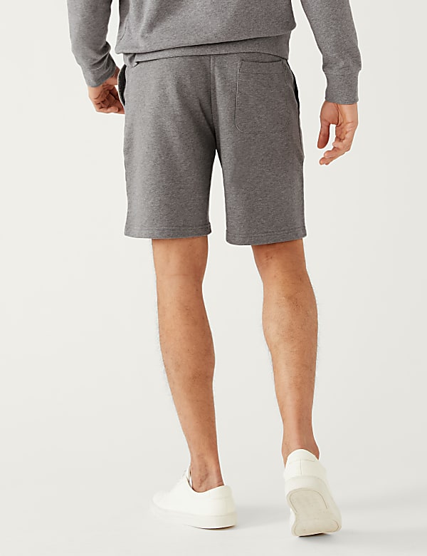 Pure Cotton Drawstring Jersey Shorts