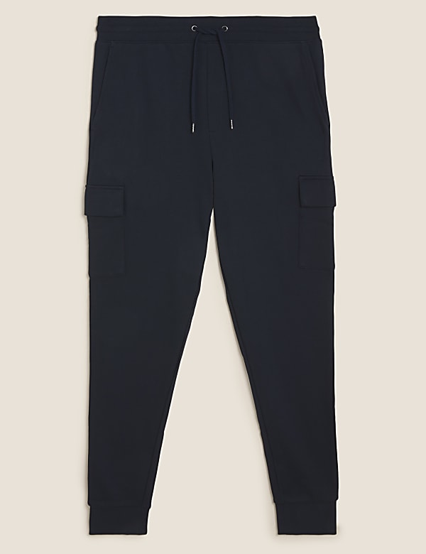 Marks and spencer mens cotton joggers online