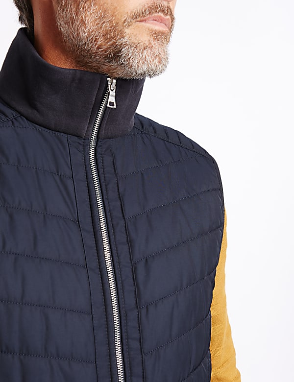 Cotton Rich Quilted Padded Gilet