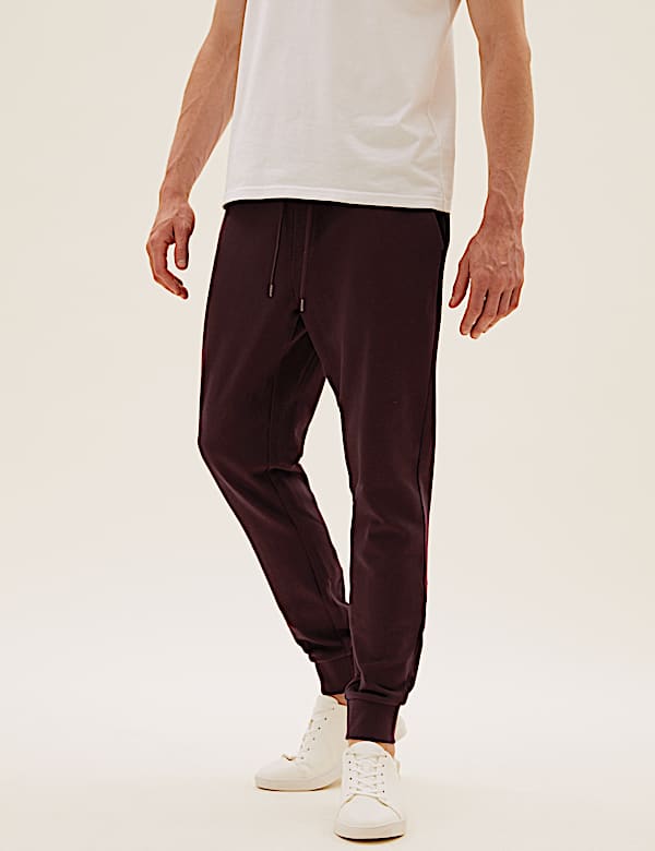 Pure Cotton Cuffed Joggers - GR