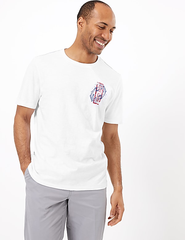 Pure Cotton Printed T-Shirt