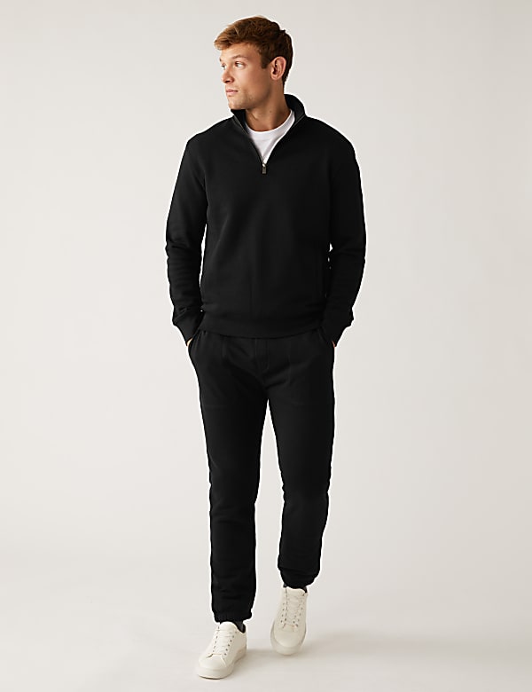 Marks and spencer mens fleece joggers shop