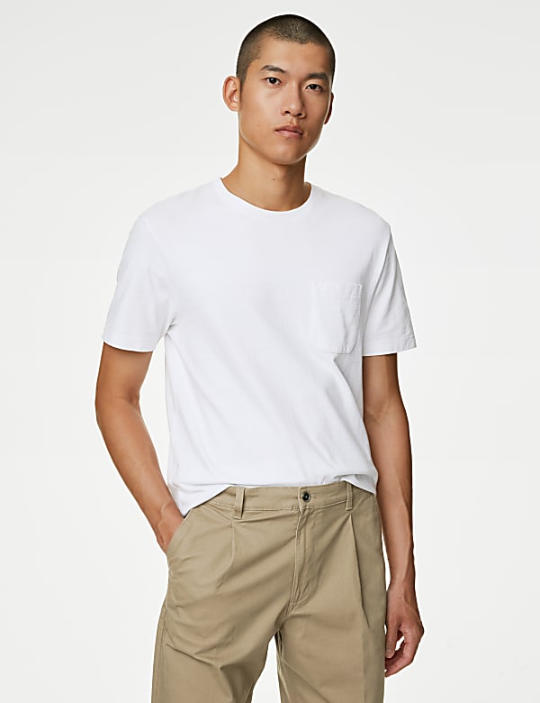 חולצת טי עבה מכותנה טהורה - IL