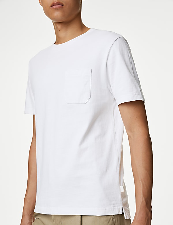 חולצת טי עבה מכותנה טהורה - IL