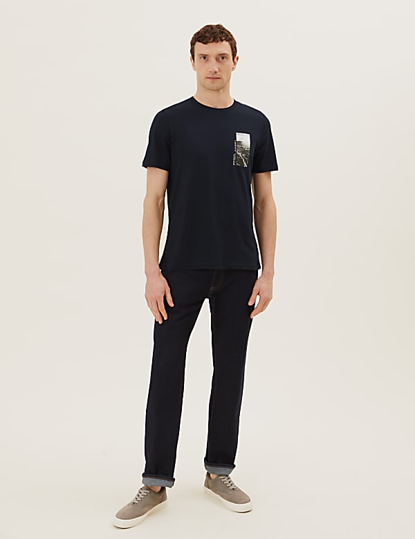 Pure Cotton Tokyo Print T-Shirt