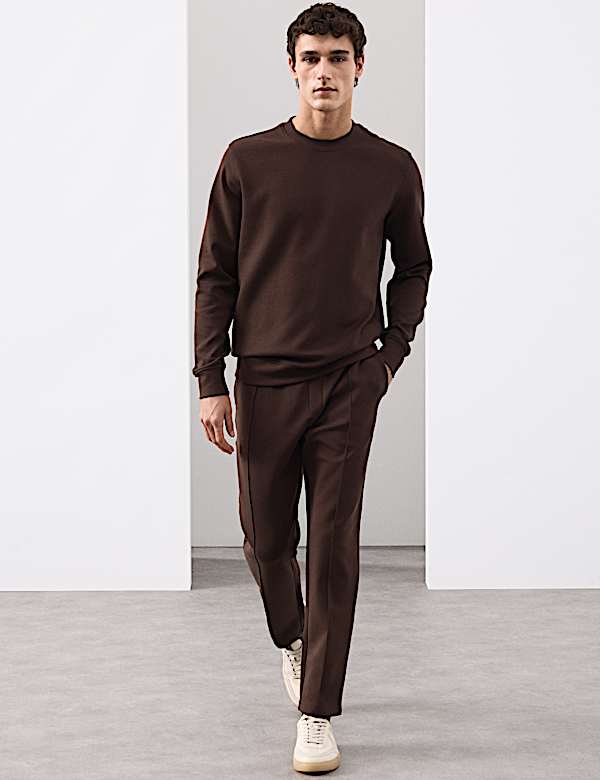 Cotton Rich Crew Neck Sweatshirt