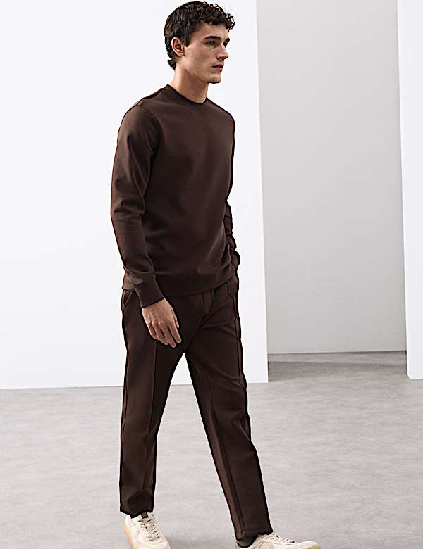 Cotton Rich Crew Neck Sweatshirt