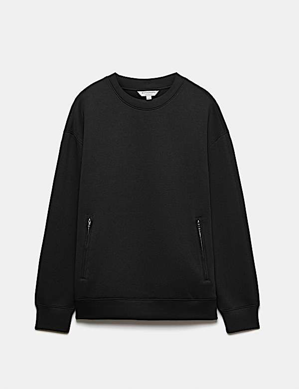 Scuba Jersey Crew Neck Sweatshirt - AL