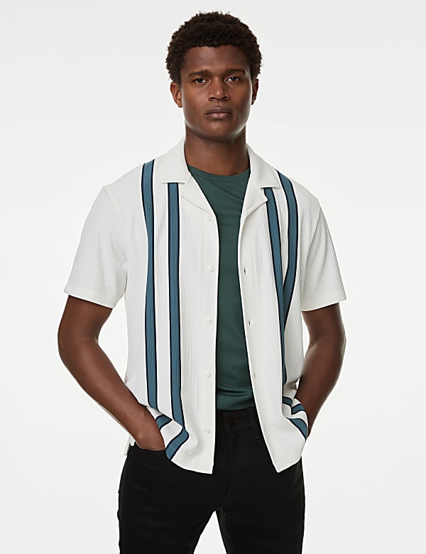 Textured Polo Shirt