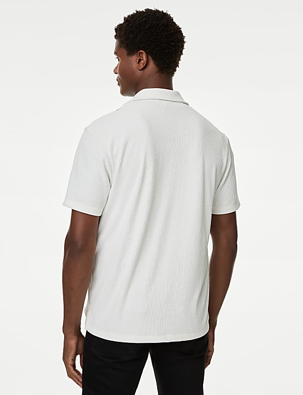 Textured Polo Shirt
