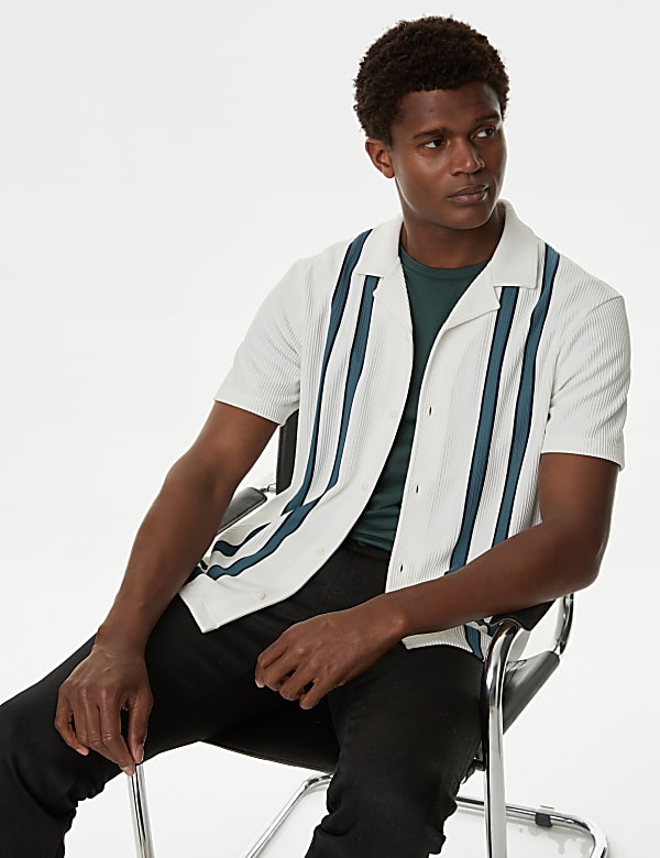 Textured Polo Shirt