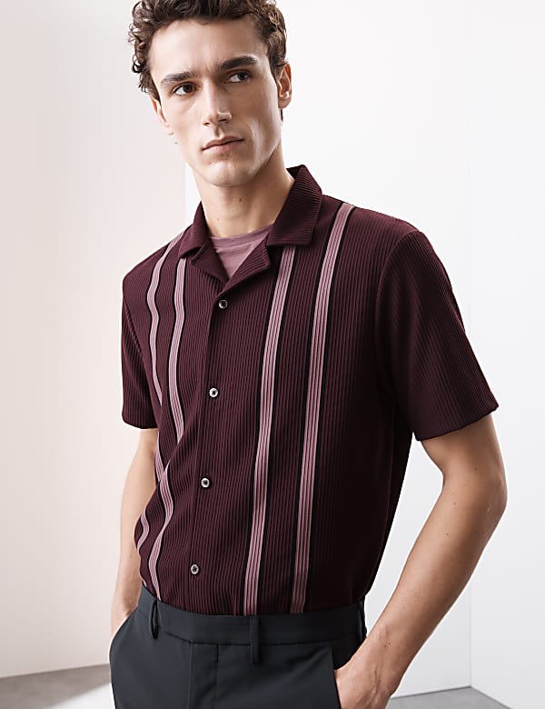 Textured Polo Shirt
