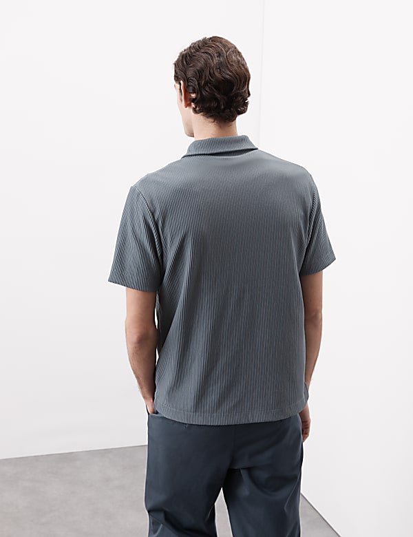 Cuban Collar Ottoman Revere Shirt - US