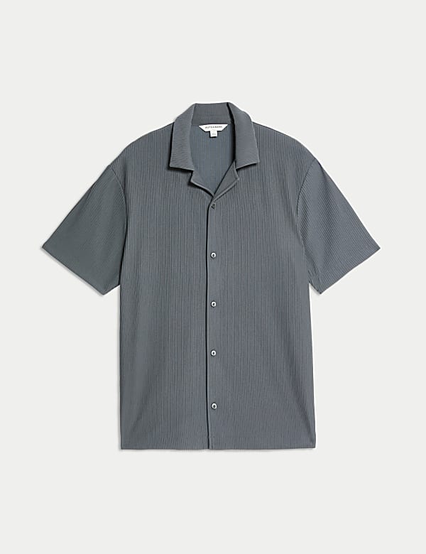 Cuban Collar Ottoman Revere Shirt - US