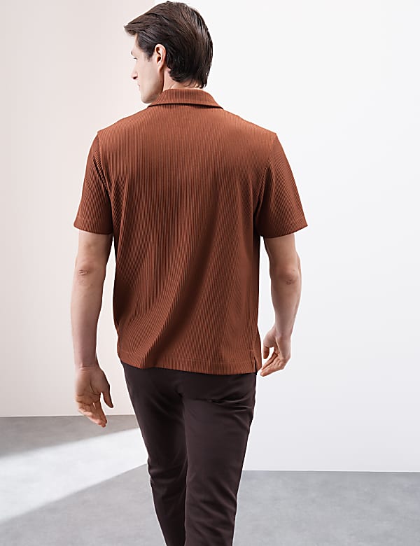 Cuban Collar Ottoman Revere Shirt - VN