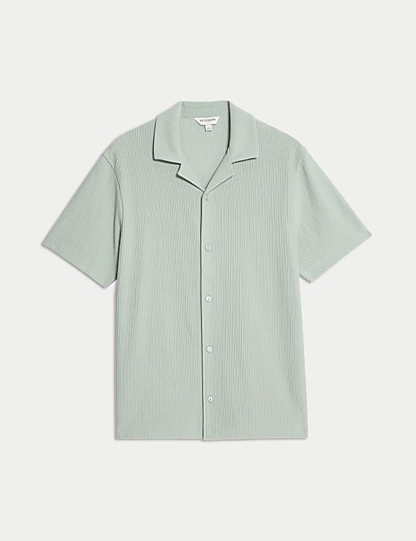 Cuban Collar Ottoman Revere Shirt - NL