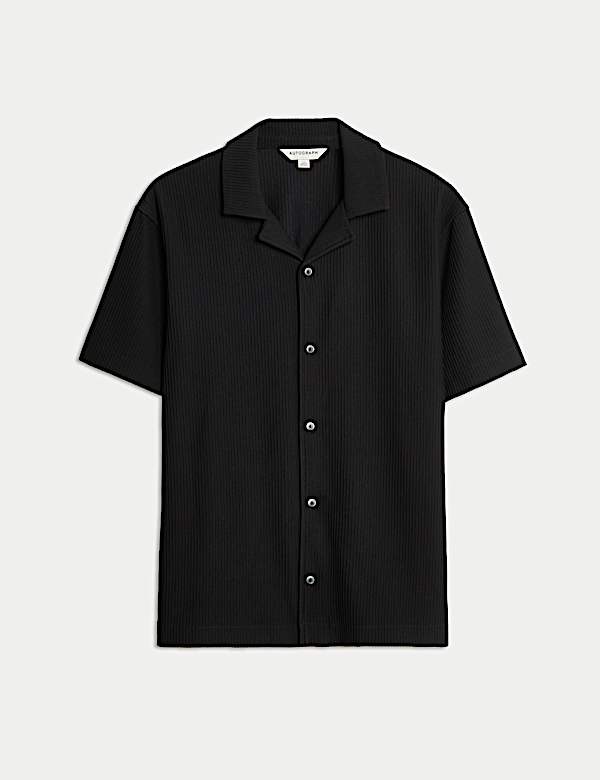 Cuban Collar Ottoman Revere Shirt - VN