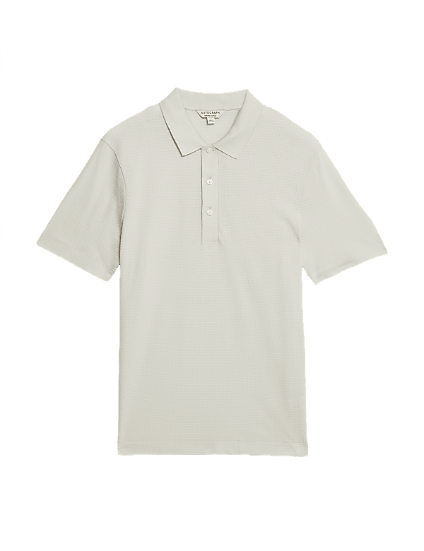 Pure Supima® Cotton Textured Polo Shirt