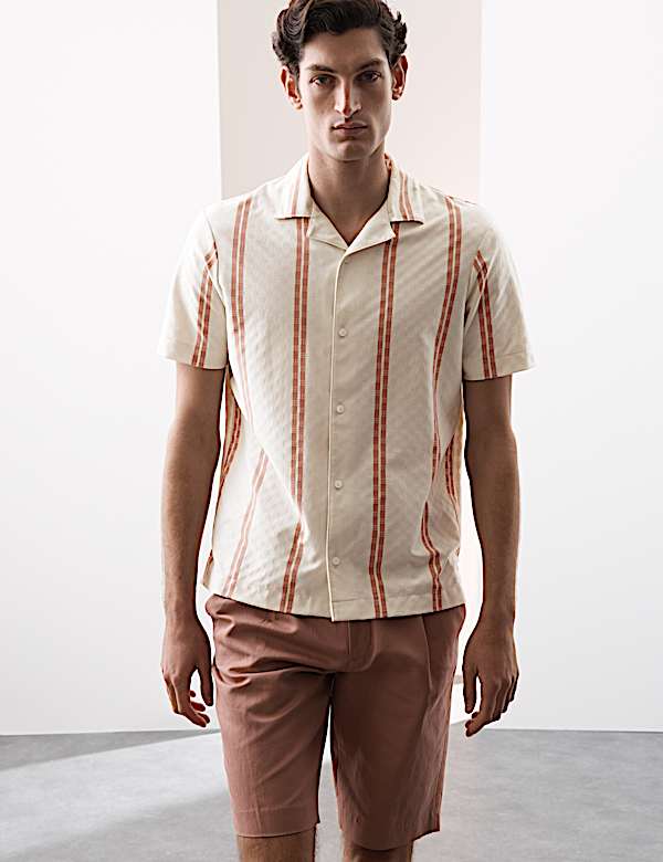 Cotton Rich Revere Polo Shirt