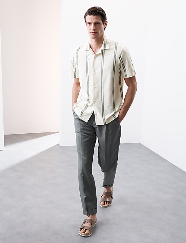 Cotton Rich Revere Polo Shirt - JP