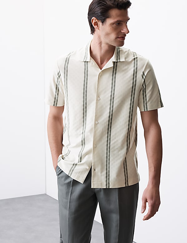 Cotton Rich Revere Polo Shirt