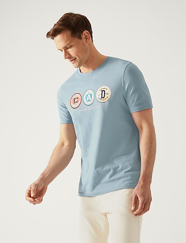 Pure Cotton Dad Graphic T-Shirt