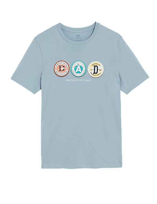 Pure Cotton Dad Graphic T-Shirt