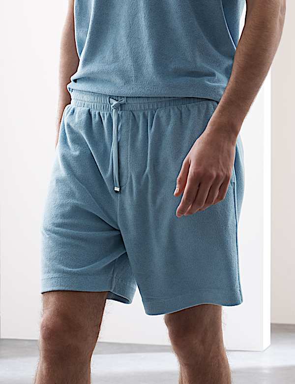 Cotton Rich Towelling Shorts - FR