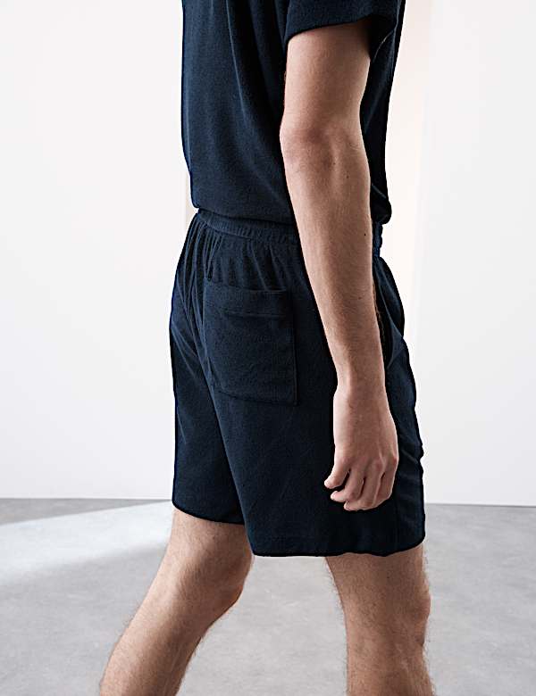 Cotton Rich Towelling Shorts - NL