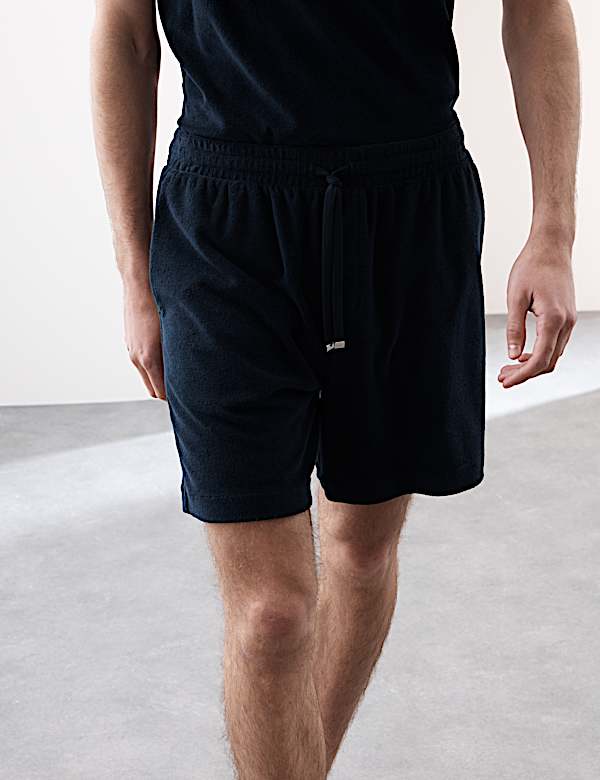 Cotton Rich Towelling Shorts - NL