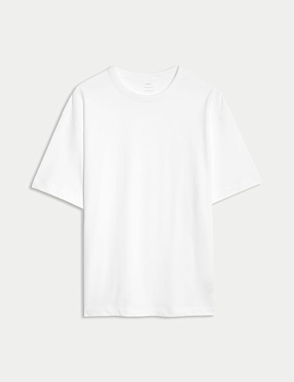 Oversized Pure Cotton Heavy Weight T shirt - UA