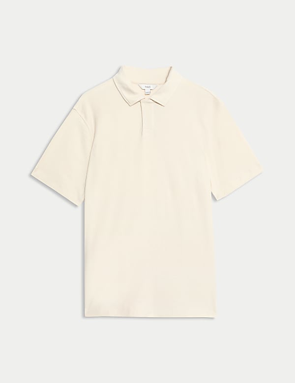 Cotton Rich Textured Polo Shirt - CZ