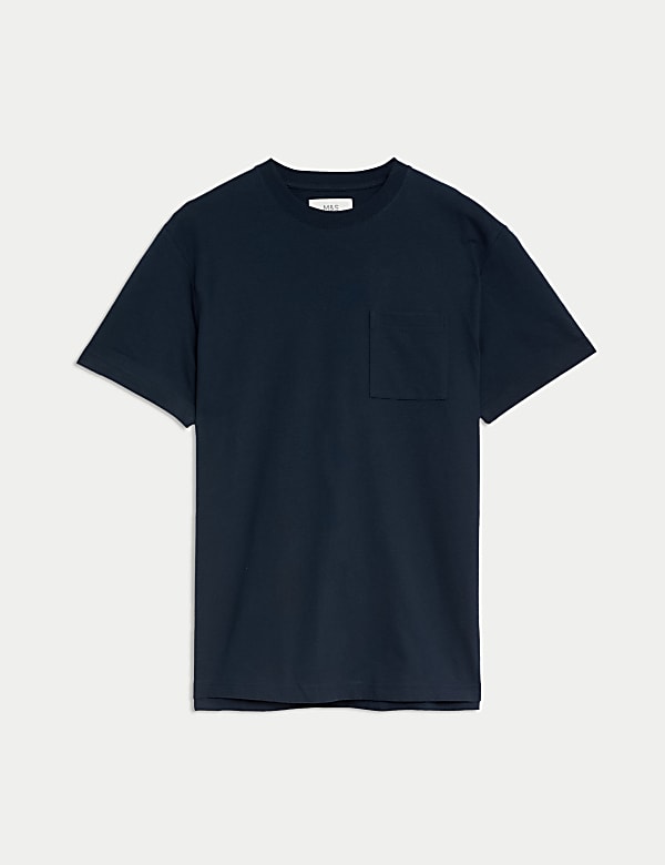 Pure Cotton Midweight Pocket T-shirt - HR