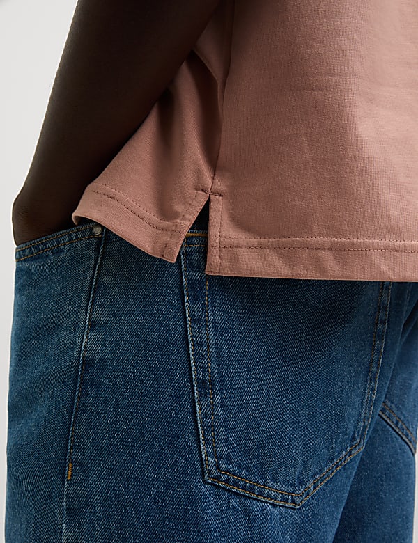 Pure Cotton Midweight Pocket T-shirt