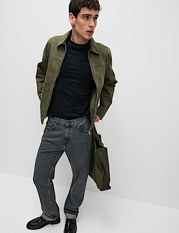 Pure Cotton Midweight Pocket T-shirt