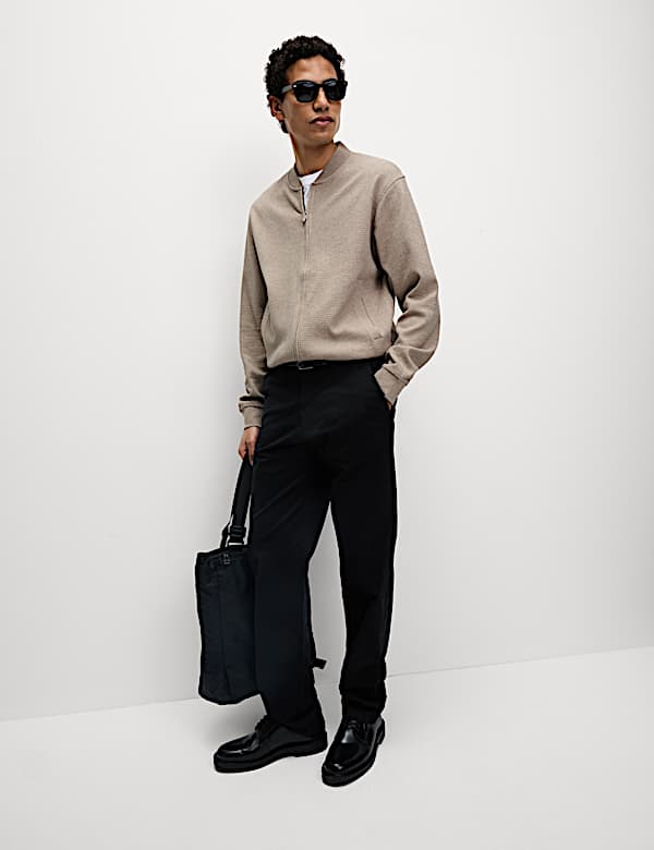 Pure Cotton Bomber Jacket - JO