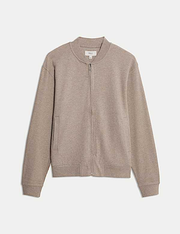 Pure Cotton Bomber Jacket - JO