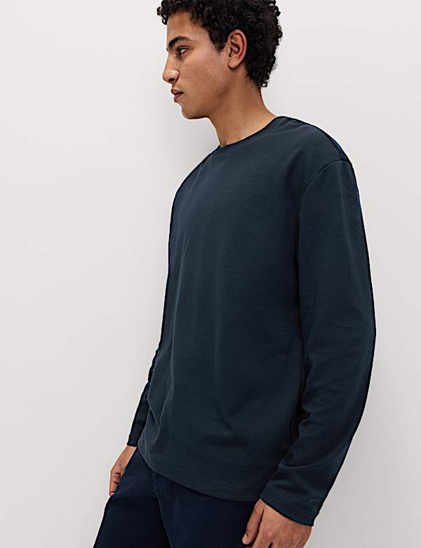Ultimate Cotton Blend Long Sleeve T-Shirt