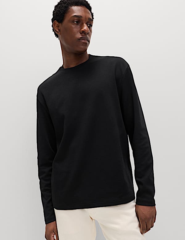 Ultimate Cotton Blend Long Sleeve T-Shirt