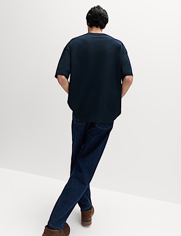 Pure Cotton Oversized Midweight T-Shirt - IS