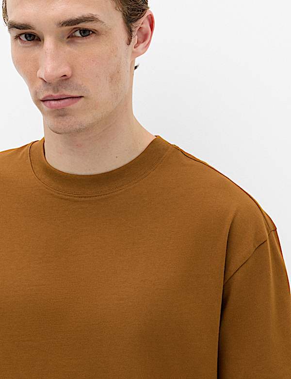 Pure Cotton Oversized Midweight T-Shirt