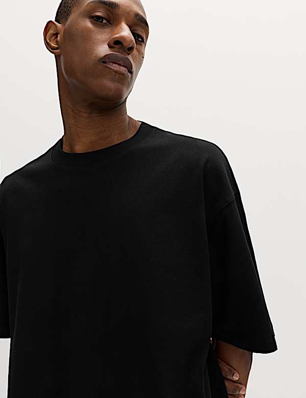 Pure Cotton Oversized Midweight T-Shirt