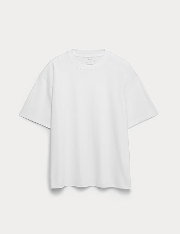 Pure Cotton Oversized Midweight T-Shirt - IS