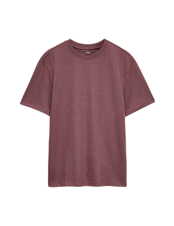 Relaxed Fit Cotton Rich Ultimate Performance Striped T-Shirt