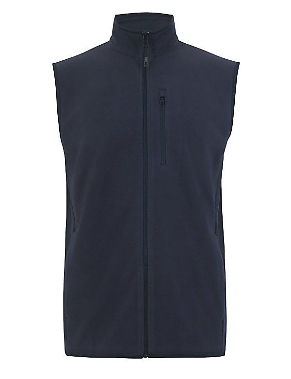 Fleece Funnel Neck Gilet