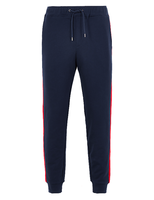 Cotton Tapered Leg Joggers