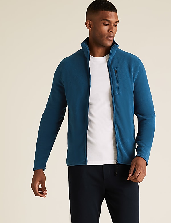 Marks spencer fleece jackets clearance